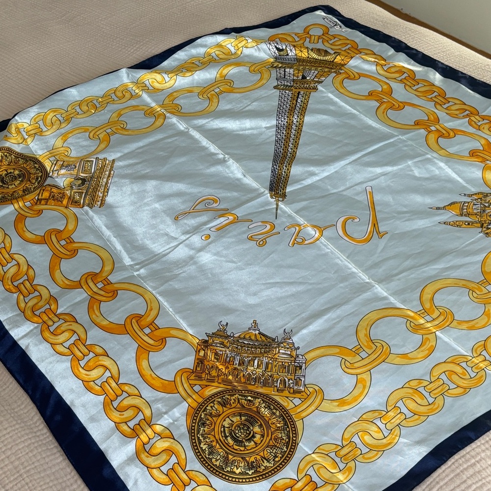 L. Mico Sancho Eiffel Tower Scarf - Picture 7 of 7